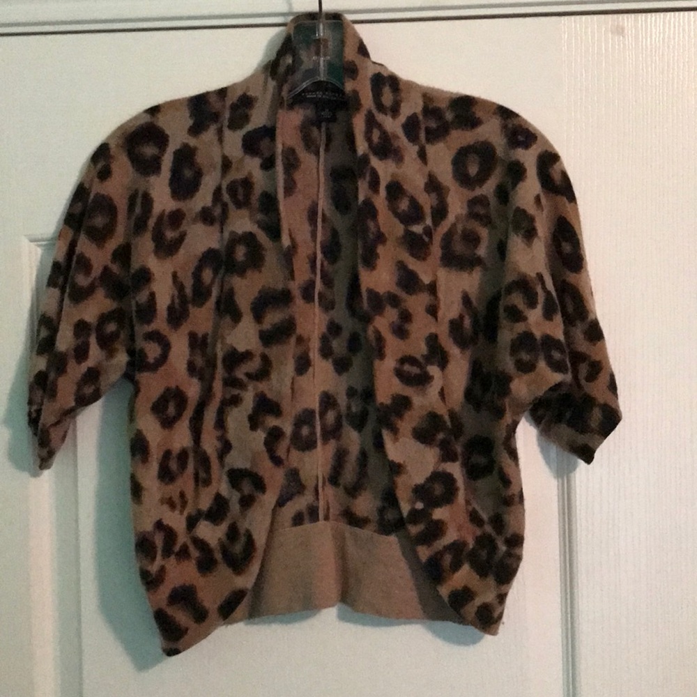 Leopard cardigan